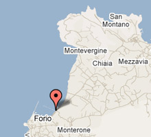 Mappa Spiaggia dei Velisti Mappa Spiaggia dei Velisti